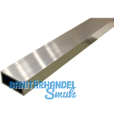 Aluminium Rechteckrohr AlMgSi0,5 (6060) T66 (F22) 60/30/3 mm
