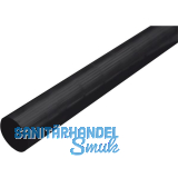 Aluminium Rundstange AlMgSi0,5 Eloxiert E6/C35 15mm, schwarz