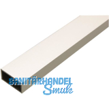 Aluminium Rechteckrohr AlMgSi0,5 (6060) T66 (F22) Eloxiert E6/EV1 40/20/2 mm