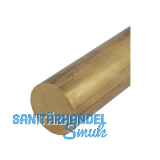 Messing Rundstange MS58 Ziehhart RD 12 mm