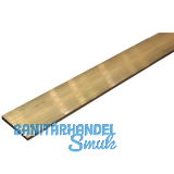 Messing Flachstange MS58 Ziehhart 20/4 mm