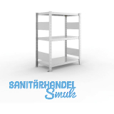 META Steck-Grundregal 1025 x 750 x 400 mm 3 Fachb�den 100 kg