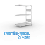 META Steck-Anbauregal 1025 x 750 x 400 mm 3 Fachb�den 100 kg