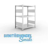 META Steck-Grundregal 1025 x 750 x 500 mm 3 Fachb�den 100 kg