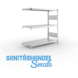 META Steck-Anbauregal 1025 x 1000 x 400 mm 3 Fachb�den 150 kg