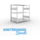 META Steck-Grundregal 1025 x 1000 x 600 mm 3 Fachb�den 150 kg