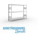 META Steck-Grundregal 1025 x 1300 x 300 mm 3 Fachb�den 230 kg