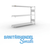 META Steck-Anbauregal 1025 x 1300 x 300 mm 3 Fachb�den 230 kg