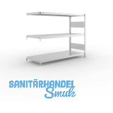 META Steck-Anbauregal 1025 x 1300 x 500 mm 3 Fachb�den 230 kg