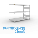 META Steck-Anbauregal 1025 x 1300 x 600 mm 3 Fachb�den 230 kg