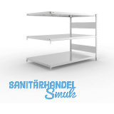 META Steck-Anbauregal 1025 x 1300 x 800 mm 3 Fachb�den 230 kg