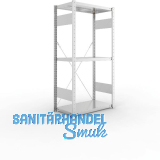 META Steck-Grundregal 1500 x 750 x 400 mm 3 Fachb�den 100 kg