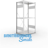 META Steck-Grundregal 1500 x 750 x 500 mm 3 Fachb�den 100 kg