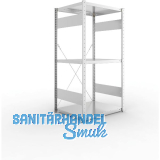 META Steck-Grundregal 1500 x 750 x 600 mm 3 Fachb�den 100 kg