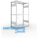 META Steck-Grundregal 1500 x 1000 x 500 mm 3 Fachb�den 150 kg