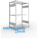 META Steck-Grundregal 1500 x 1000 x 600 mm 3 Fachb�den 150 kg