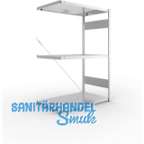 META Steck-Anbauregal 1500 x 1000 x 600 mm 3 Fachb�den 150 kg