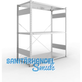 META Steck-Grundregal 1500 x 1300 x 600 mm 3 Fachb�den 230 kg