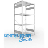 META Steck-Grundregal 2000 x 1000 x 800 mm 4 Fachb�den 230 kg