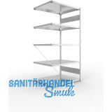 META Steck-Anbauregal 2000 x 1000 x 800 mm 5 Fachb�den 230 kg