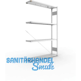 META Steck-Anbauregal 2000 x 1300 x 300 mm 4 Fachb�den 230 kg