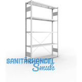 META Steck-Grundregal 2000 x 1300 x 300 mm 5 Fachb�den 230 kg