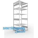 META Steck-Grundregal 2500 x 1000 x 800 mm 6 Fachb�den 230 kg