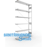 META Steck-Anbauregal 2500 x 1300 x 300 mm 6 Fachb�den 230 kg