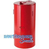 Wertstoffsammler rund 120 Liter rot