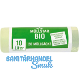 Bio M�lls�cke ohne Griff 10 Liter, 14 my 390 x 440 mm ohne Zugband