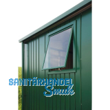 BIOHORT Fensterelement 500 x 600 mm Europa silber-metallic