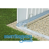 BIOHORT Alu-Bodenrahmen 1500 x 1500 x 40 mm