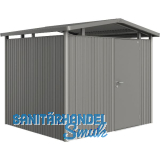 BIOHORT Ger�tehaus Panorama P3 quarzgrau-metallic 1-t�rig