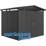 BIOHORT Ger�tehaus Panorama P3 dunkelgrau-metallic 1-t�rig