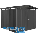 BIOHORT Ger�tehaus Panorama P4 dunkelgrau-metallic 1-t�rig