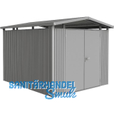 BIOHORT Ger�tehaus Panorama P5 quarzgrau-metallic 2-t�rig