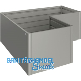 BIOHORT Hochbeet L quarzgrau-metallic