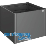 BIOHORT Hochbeet 1 x 1 dunkelgrau-metallic