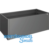 BIOHORT Hochbeet 2 x 1 dunkelgrau-metallic