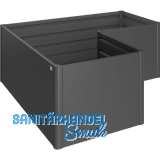 BIOHORT Hochbeet L dunkelgrau-metallic
