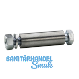 D�RNER + HELMER Achszubeh�r f�r Rad 100-125 mm/� 15 auf 8 mm Nabe 45 mm