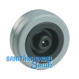 D�RNER + HELMER Rad Gummi Kunststoff-Felge 50 mm 50 kg