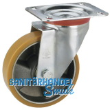 D�RNER + HELMER Lenkrolle Polyurethan Alufelge 100 mm 200 kg