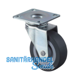 D�RNER + HELMER Lenkrolle 25 mm TPE Kunststoff-Felge 15 kg