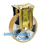 D�RNER + HELMER Bockrolle Polyurethan Alu-Druckguss-Felge 100 mm 250 kg