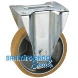 D�RNER + HELMER Bockrolle Polyurethan Alufelge 125 mm 220 kg