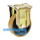 D�RNER + HELMER Bockrolle Polyurethan Guss-Felge 150 mm 700 kg