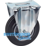 D�RNER + HELMER Bockrolle TPE PP-Felge 125 mm 100 kg