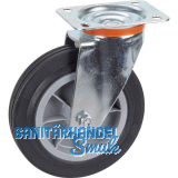 D�RNER + HELMER Lenkrolle TPE PP-Felge 200 mm 210 kg