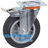 D�RNER + HELMER Lenkrolle TPE PP-Felge Feststeller 200 mm 210 kg